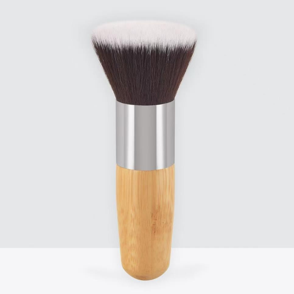 Bamboo handle makeup brush