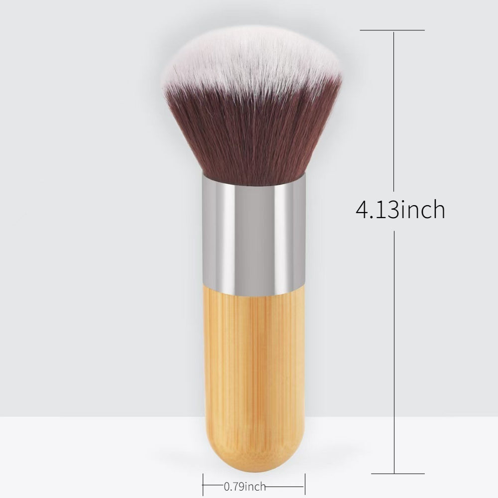 Bamboo handle makeup brush