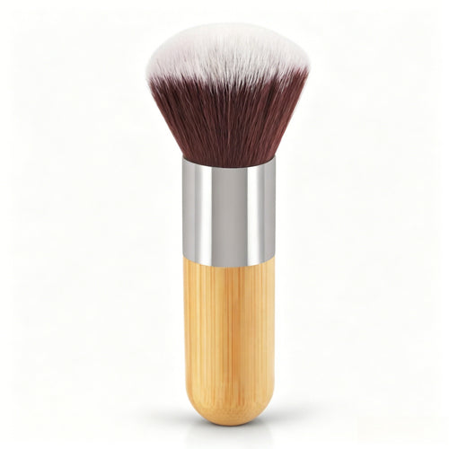 Bamboo handle makeup brush