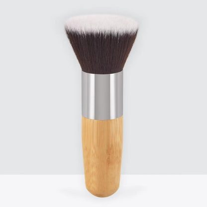 Bamboo handle makeup brush