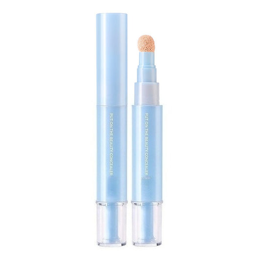 Concealer brightens the face